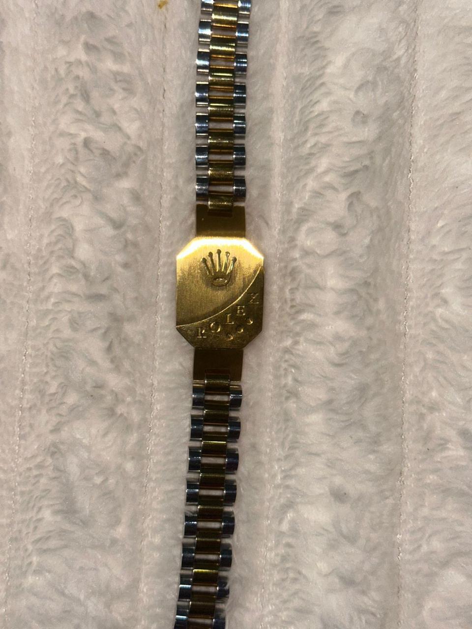 Stainless Steel Two-Tone Bracelet