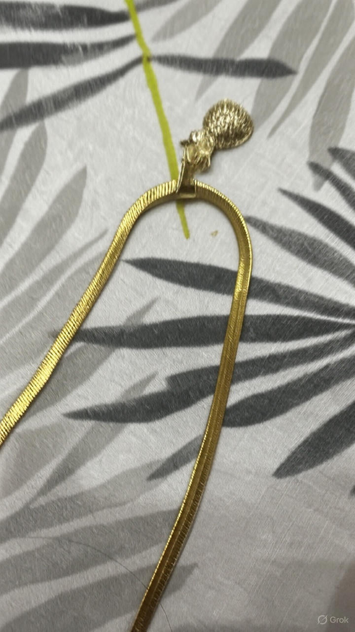 Stainless Steel Floral Locket Pendant