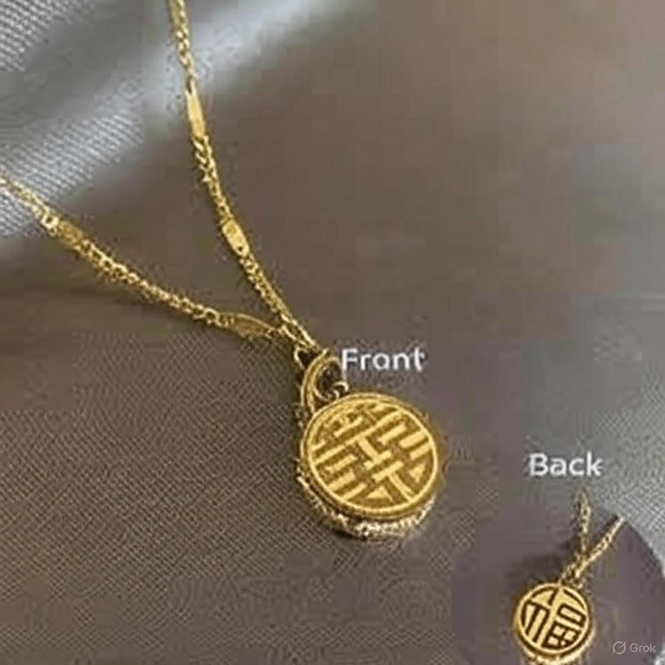 Stainless Steel Oval Locket Pendant