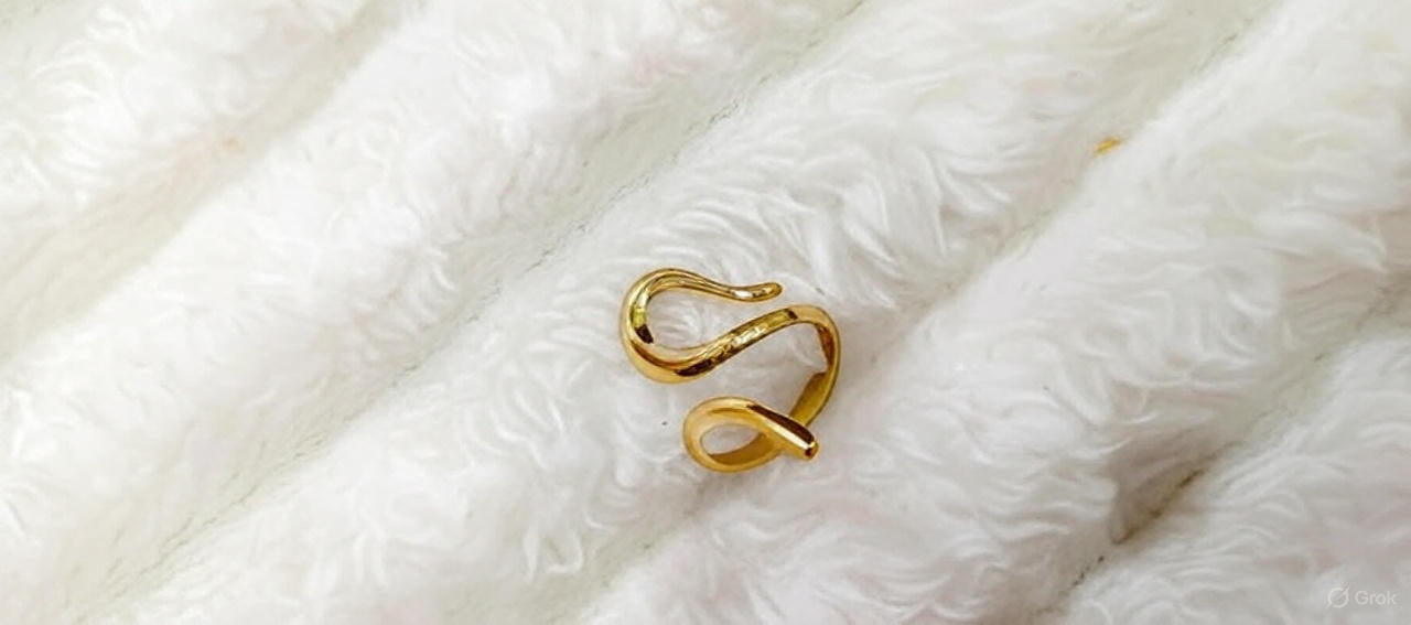 Premium Stainless Steel Geometric Band Ring