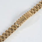 Mens Golden Chain Bracelet R