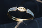 Round Studded Bangle with Zircon Silver925