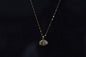 Spiritual Nade Ali Round Studded Necklace with Agate Silver925