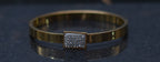 Round Studded Bangle Silver925