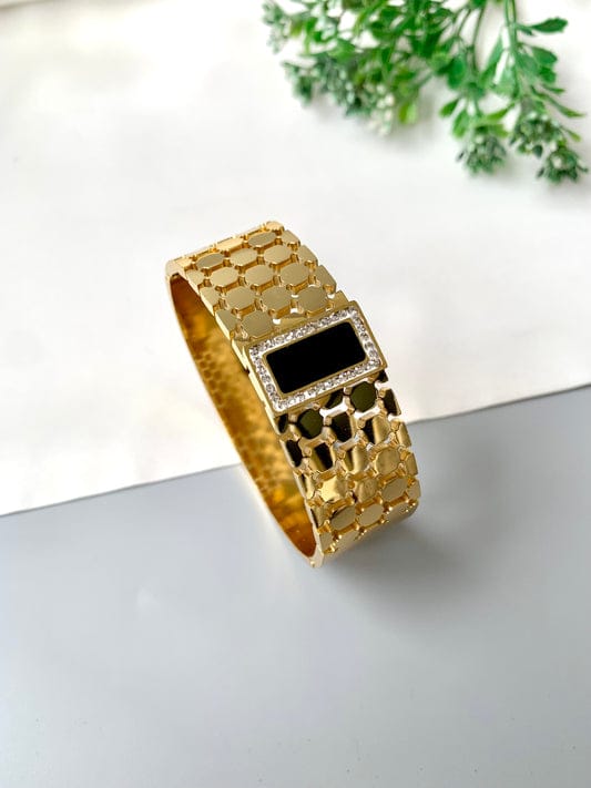 Stainless Gold Bangle Bracelet