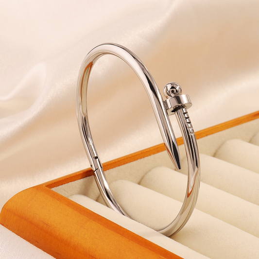 Irregular Solid Color Simple Bracelet Daily Stackable Decorative Bracelet For Boys And Girls